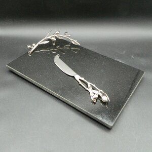 Michael Aram Olive Branch Cheeseboard & Knife